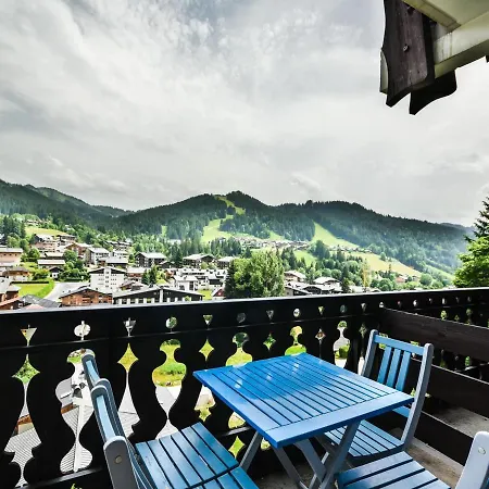 Apartment Duplex T3 Aux Gets - 5 Pers, Vue Panoramique, Balcon, Parking, Wifi - Fr-1-685-24