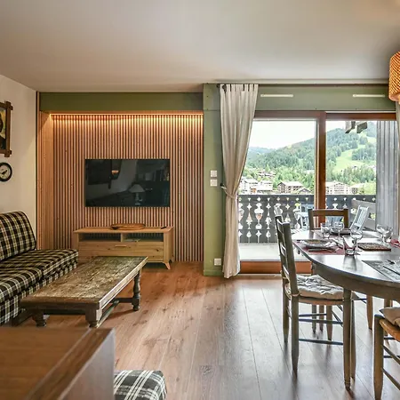 Duplex T3 Aux Gets - 5 Pers, Vue Panoramique, Balcon, Parking, Wifi Apartment Les Gets